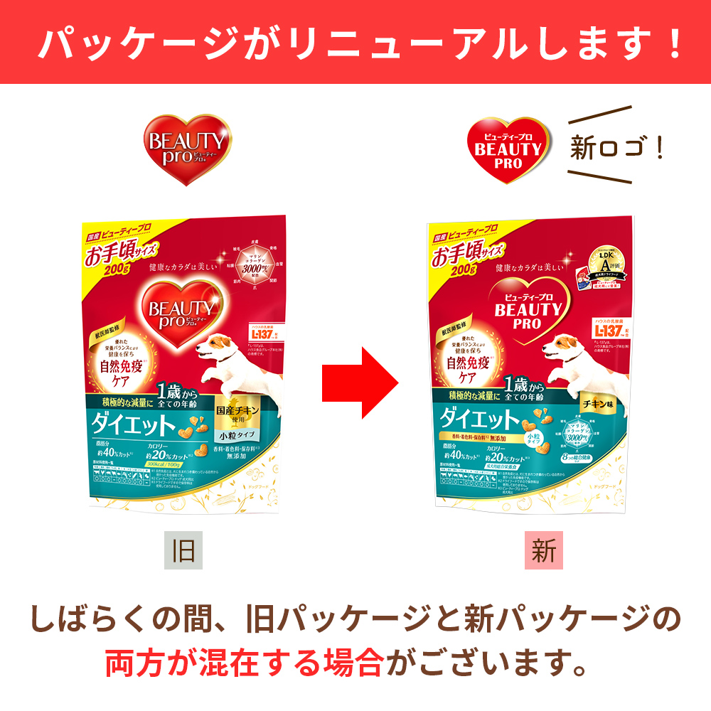 ビューティープロ ドッグ ダイエット 1歳から | ドッグフード | 日本